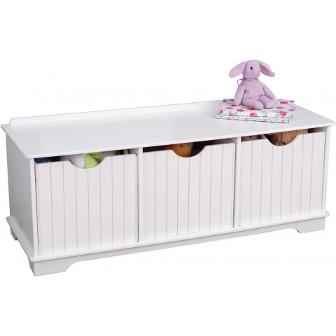 Banc de rangement enfant nantucket