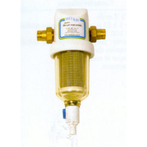 Filtre rinçable MEC pour filtration des eaux domestiques - Raccordement 3/4 (20/27)