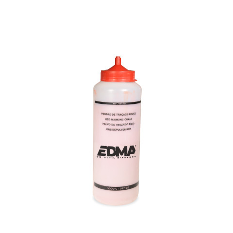 Poudre de traçage rouge 1000 g Edma 064355
