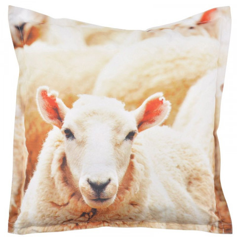 Coussin extérieur imperméable mouton