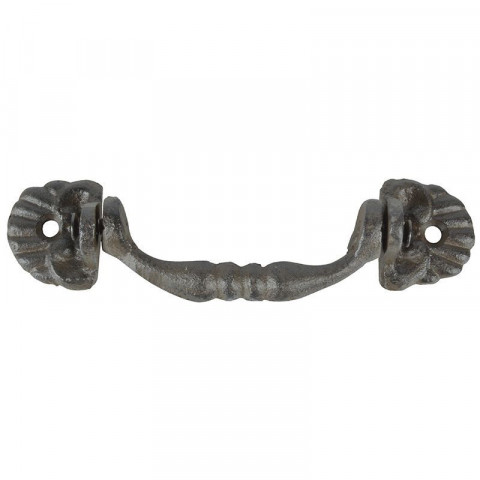 Poignée de porte pivotante en métal