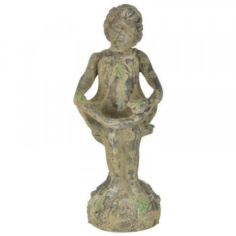Bain oiseau à poser motif fille medium