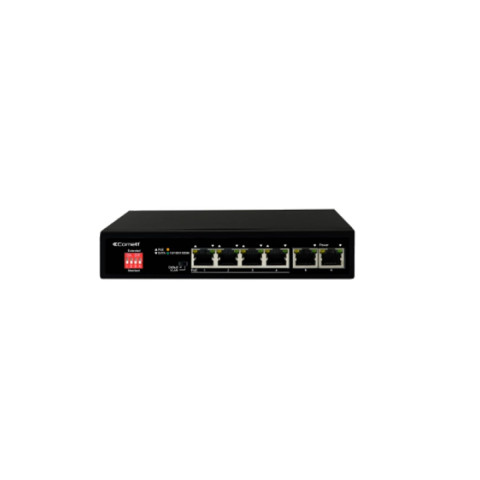 Switch 4 ports poe + 2 uplink gigabit