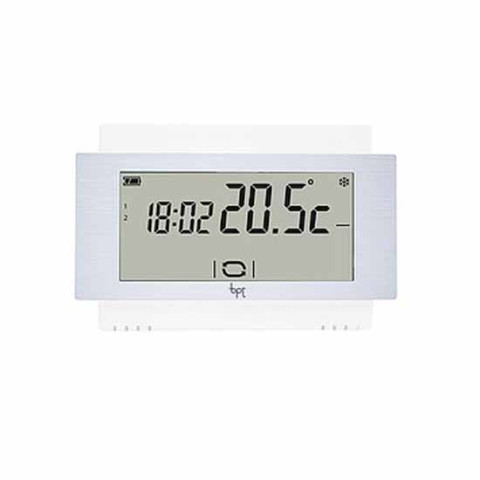 Thermostat écran tactile mur batterie blanc Bpt TA/500 WH