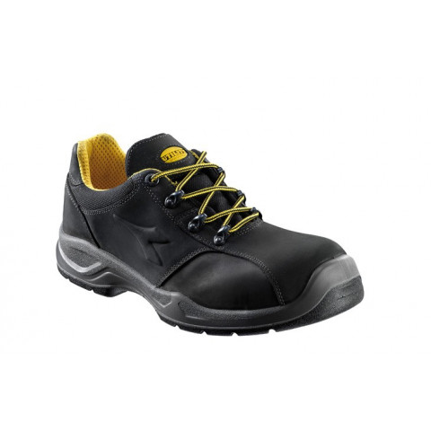 Chaussures de sécurité basse diadora flow ii low nubuck noir - embout acier - Pointure au choix