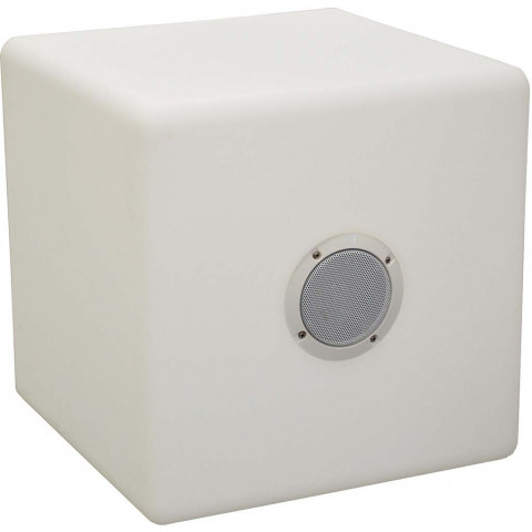 Lampe carrée avec bluethooth et haut parleur 5w