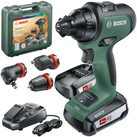 Perceuse-visseuse sans-fil advanceddrill 18 set bosch + 2 batteries 2,5ah brushless - 06039b5003