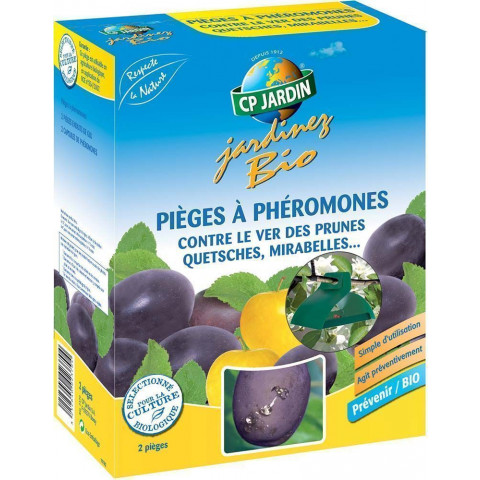Pièges à phéromones contre le ver des prunes (lot de 2)