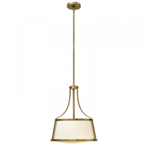 Suspension charlotte, couleur caramel brossé