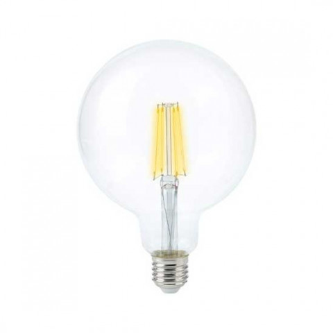 V-tac vt-2143 ampoule globe 12,5w led filament g125 e27 blanc froid 6500k - sku 7455