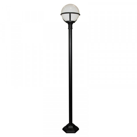 Lampadaire glenbeigh, polymère et polycarbonate, 181 cm