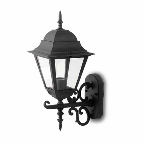 V-tac vt-761 applique du jardin grand lamp ip44 facing up e27 noir - sku 7521