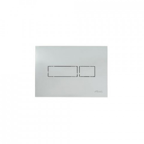 nicoll plaque de commande 2 volumes happy support design rec chrome brillant distriartisan