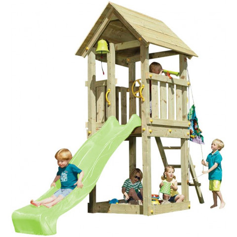 Aire de jeux en bois kiosk