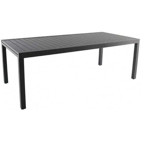 Table en aluminium avec allonge malaga