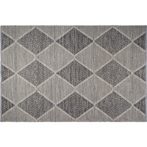 Tapis intérieur extérieur hampton gris 180 x 120 cm
