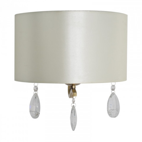 Applique murale laiton elegance 1 ampoule 16 cm