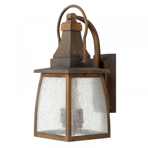 Applique manhattan, bronze et verre, moyenne