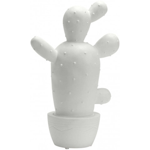 Lampe cactus en porcelaine yucatan 23cm