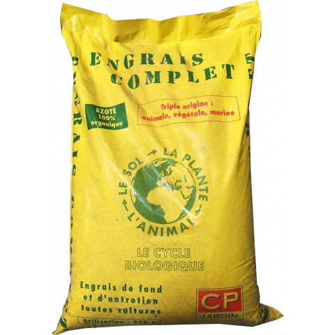 Engrais complet naturel triple origine