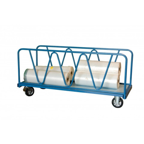 Chariot industriel pour charges lourdes 1600 x 800 mm 1200 kg - 800008878