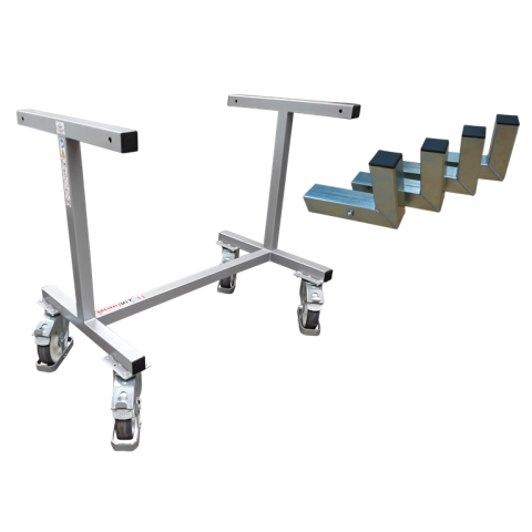 Chariot charges longues à hauteur fixe avec ranchers fixes 250 kg - 800009587