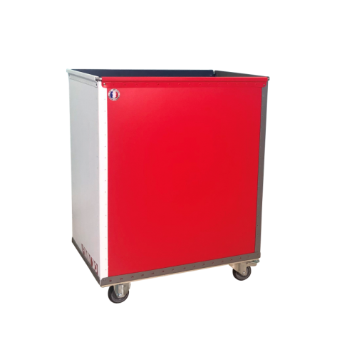 Chariot niveau constant polypropylène, 650 x 450 mm, 25 kg