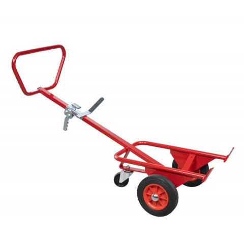 Diable à fût avec béquille roues PN 350 kg