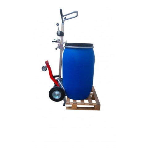 Diable dépalettiseur Roulfût® avec treuil double griffe 350 kg