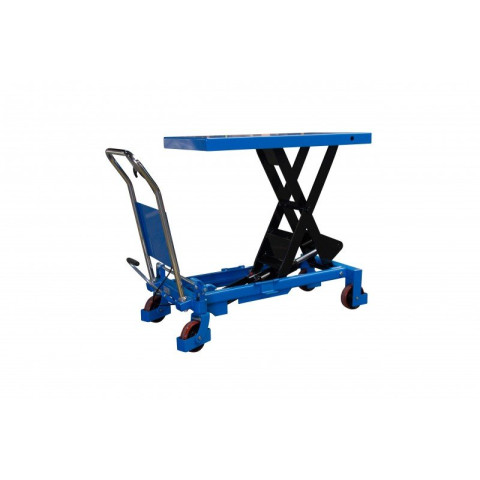 Table élévatrice manuelle simple ciseaux, 500 kg