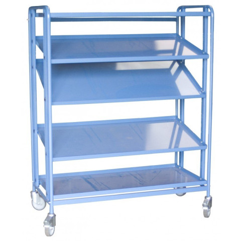 Servante à bacs 5 plateaux tôle 250 kg - 880006439