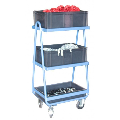 Servante à bacs armature + bacs plastiques 200 kg - 880006499