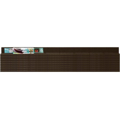 Bordures de jardin en caoutchouc recyclé lot de 10