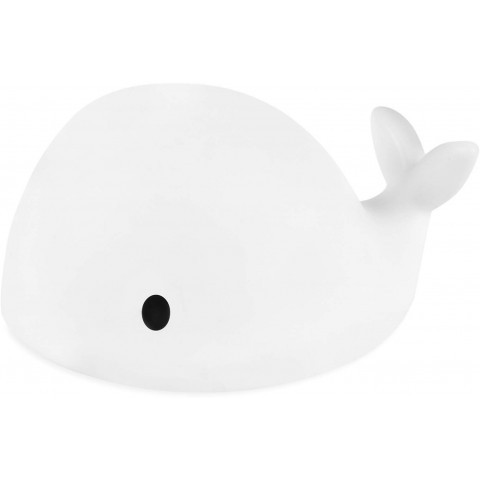 Veilleuse baleine en silicone moby longueur 30cm