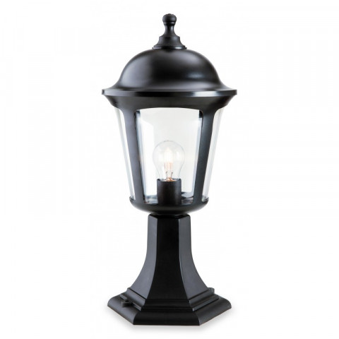 Borne boston, polycarbonate noir