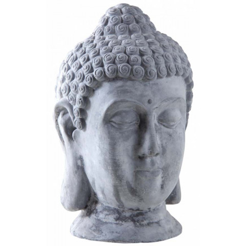 Tête de bouddha fibre de ciment