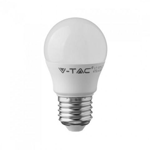 V-tac pro vt-290 ampoule led chip samsung smd 7w e27 mini globe g45 blanc froid 6400k - sku 868