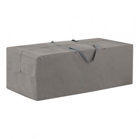 Housse de coussins d'extérieur 175 x 80 x 60 cm Gris