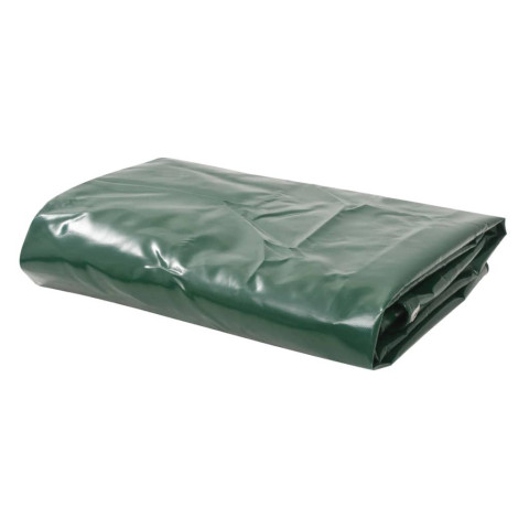 Bâche 3x3 m drap de camping protection jardin couverture remorque vert 