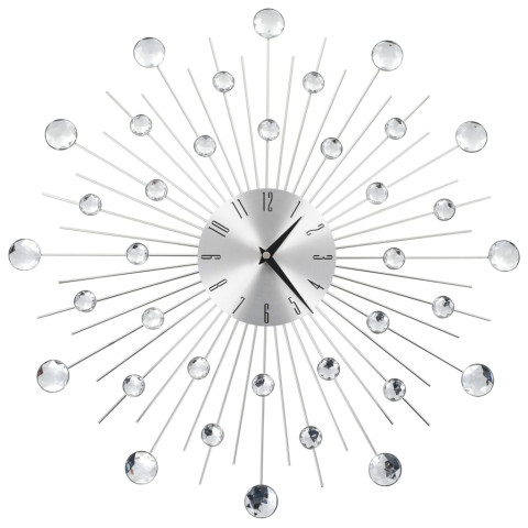 Horloge murale avec mouvement à quartz design moderne 50 cm