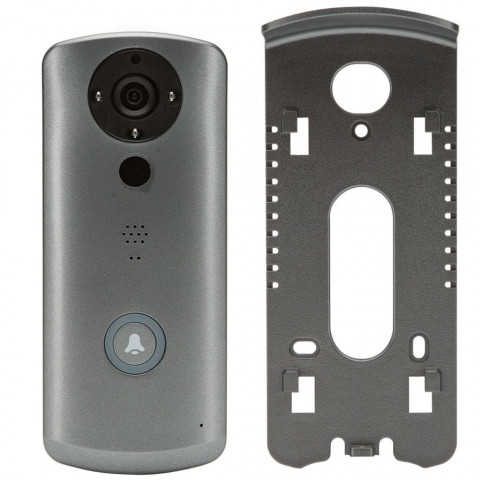 Sec24 sonnette wi-fi avec caméra de carillon porte 720p did502
