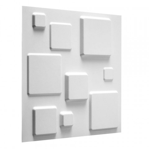  Panneaux muraux 3D 24 pcs GA-WA09 carrés
