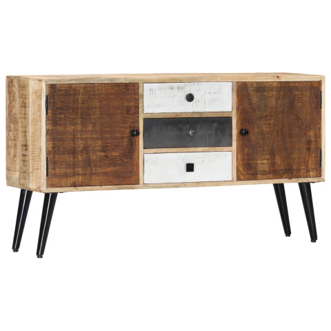 Buffet 118 x 30 x 62 cm bois de manguier massif