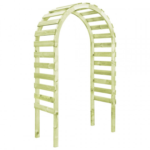 Pergola de jardin 130x60x230 cm bois de pin imprégné