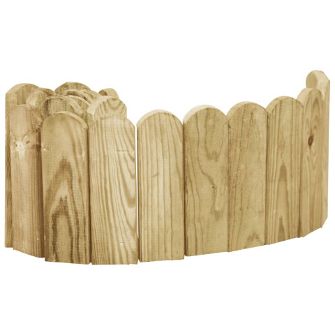 Rouleau de bordure 120 cm bois de pin imprégné –Couleur au choix