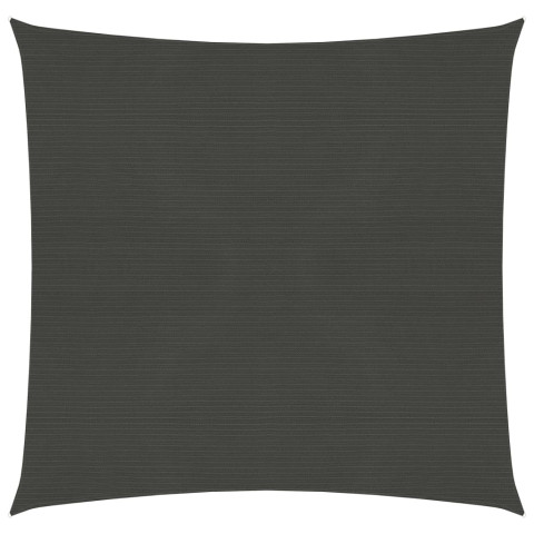 Voile d'ombrage 160 g/m² anthracite 4x4 m pehd