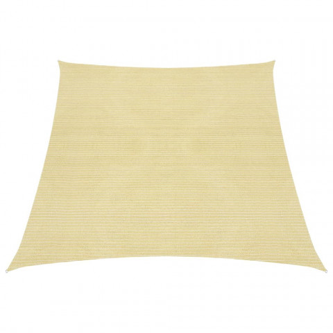 Voile d'ombrage 160 g/m² beige 3/4x2 m pehd