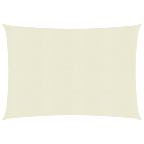 Voile d'ombrage 160 g/m² crème 2,5x3,5 m pehd