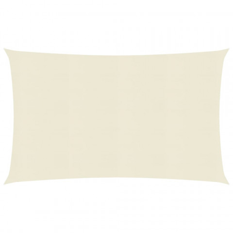 Voile d'ombrage 160 g/m² crème 2,5x4 m pehd