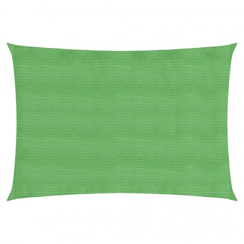 Voile d'ombrage 160 g/m² vert clair 3x5 m pehd